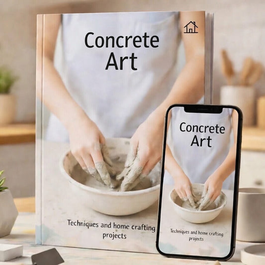 Complete Concrete Art Course + 8 FREE BONUSES